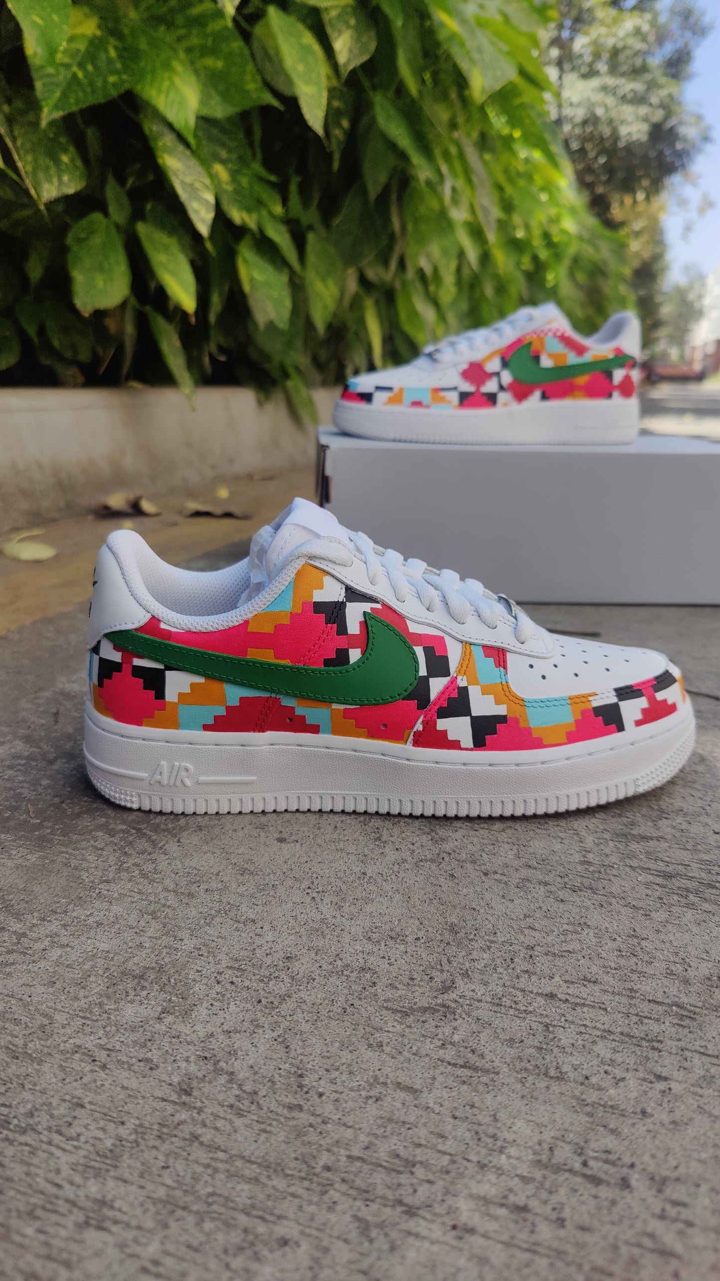 The Geometric Weave AF1s