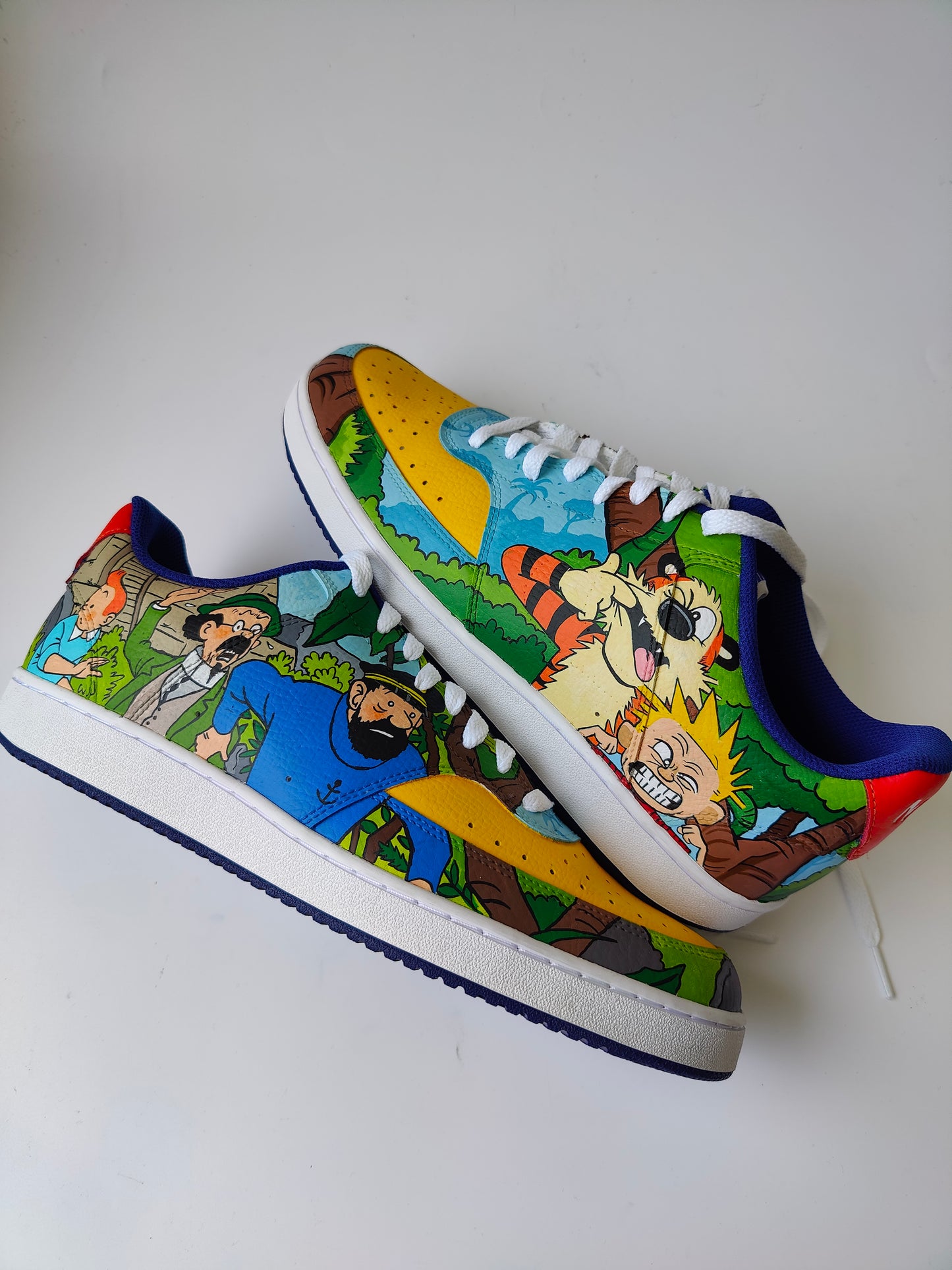 Calvin and Hobbes Meets TinTin Visions