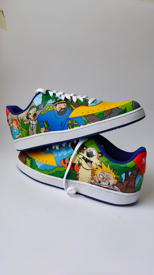 Calvin and Hobbes Meets TinTin Visions