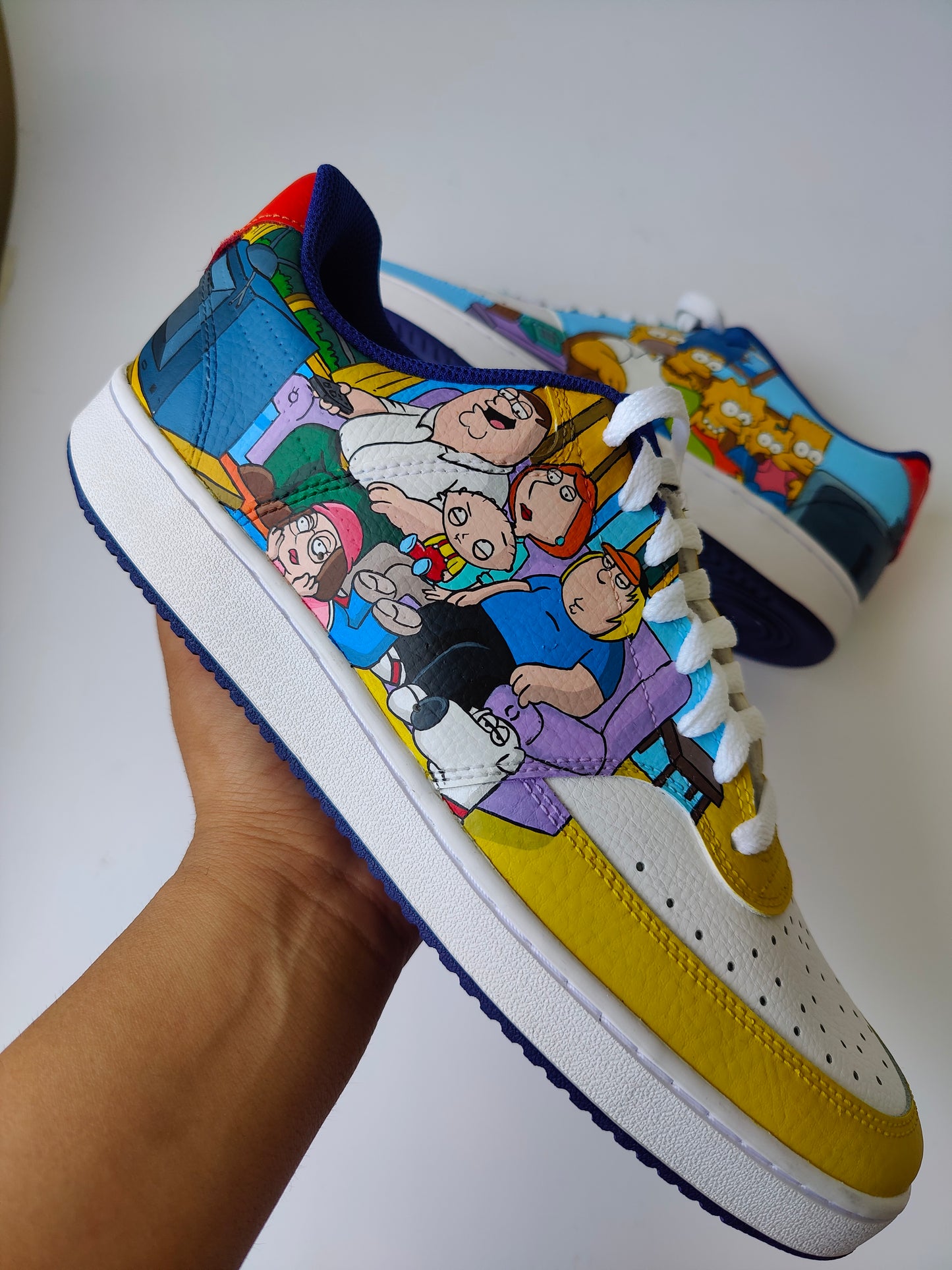 The Simpsons X family guy Visions