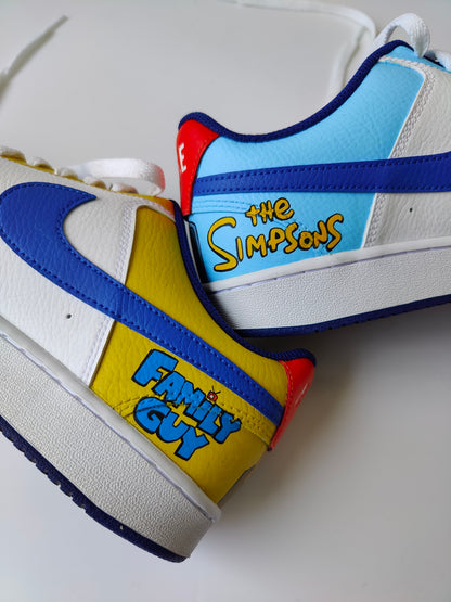 The Simpsons X family guy Visions