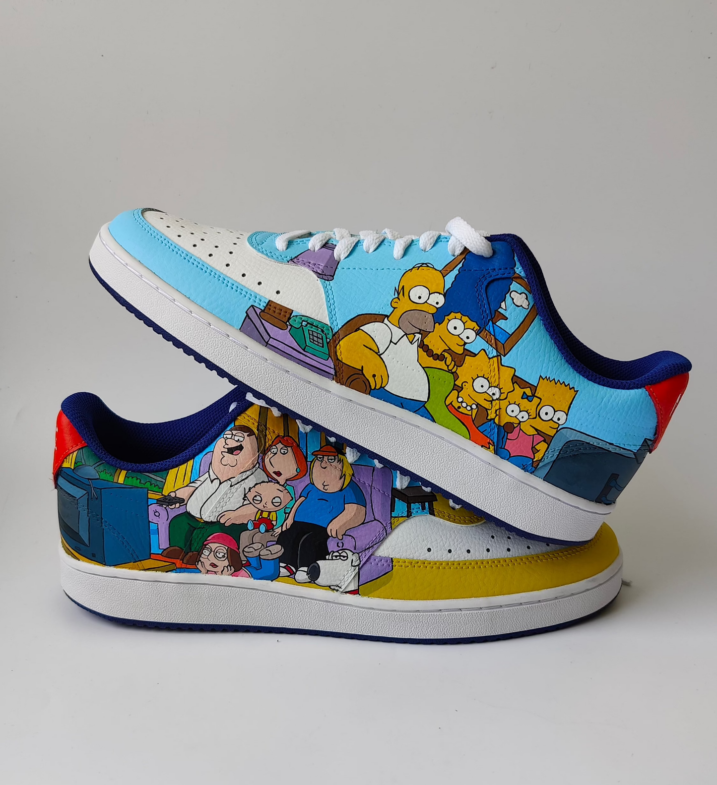 The Simpsons X family guy Visions