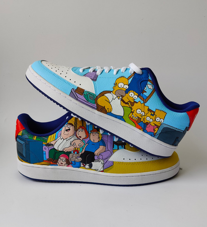 The Simpsons X family guy Visions