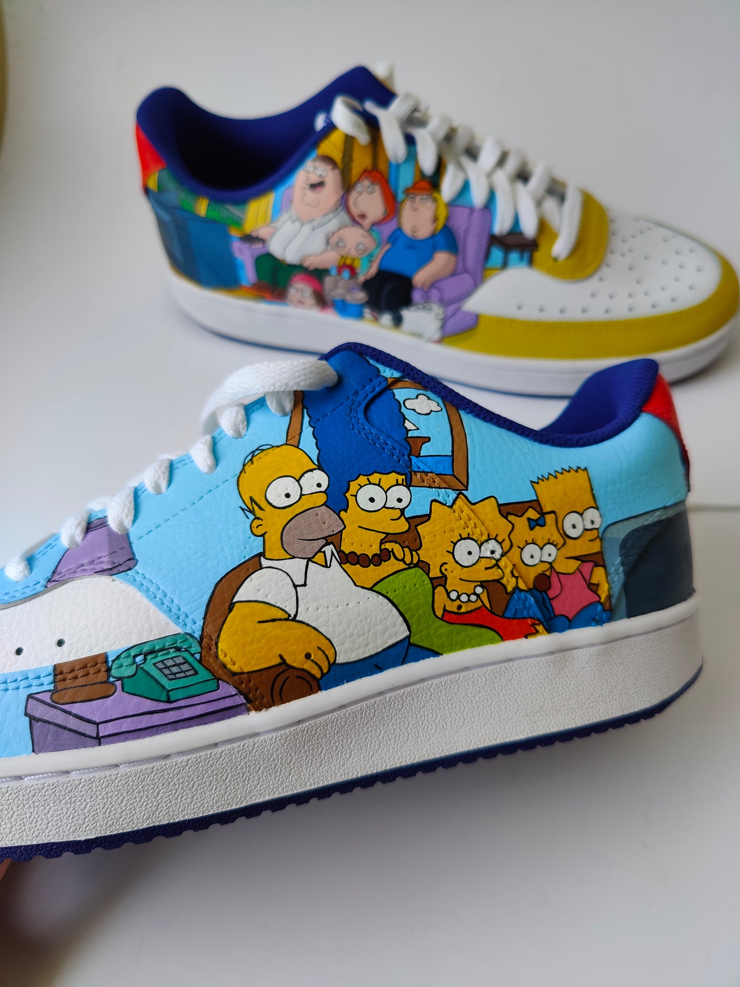 The Simpsons X family guy Visions